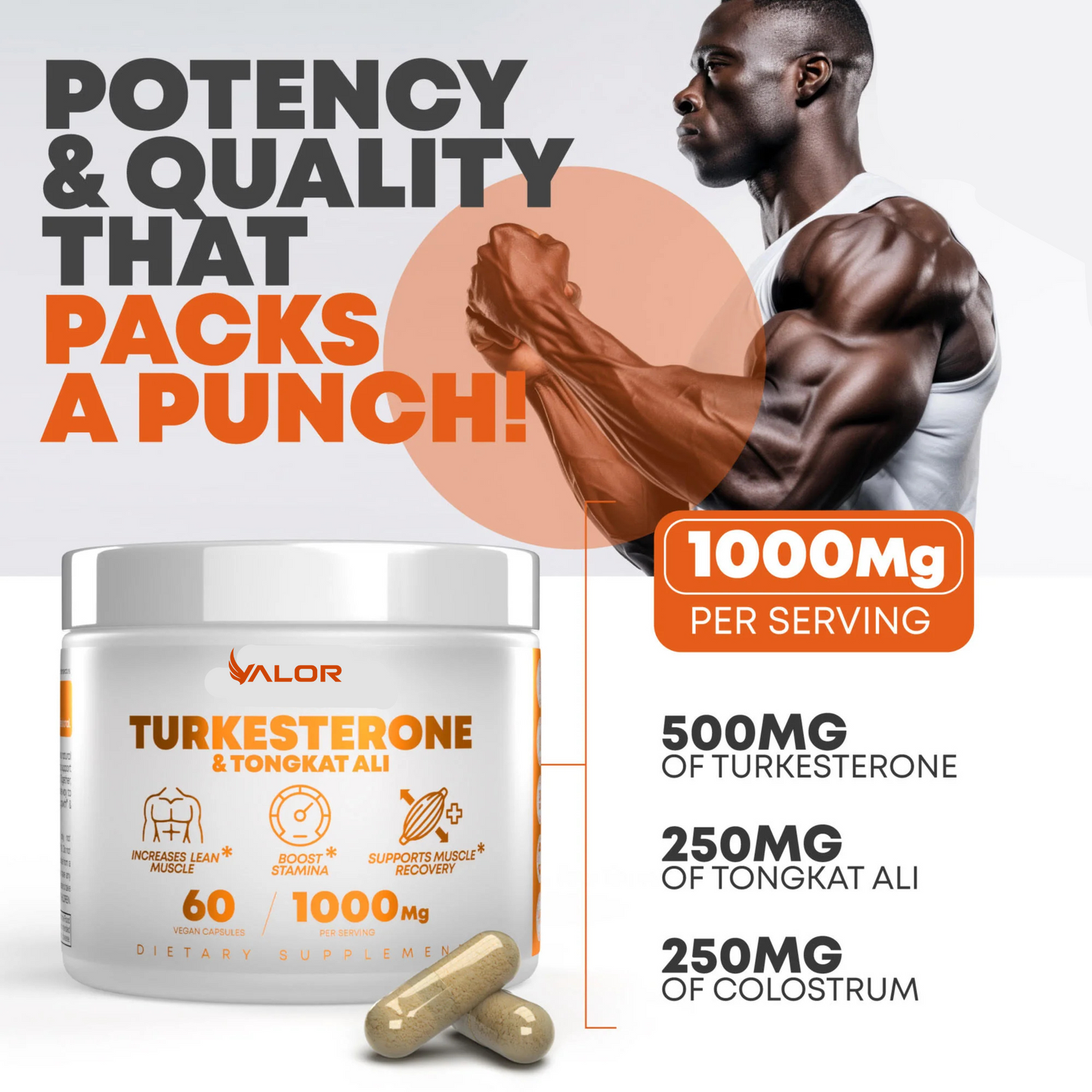 VALOR™ - Turkesterone + Tongkat Ali
